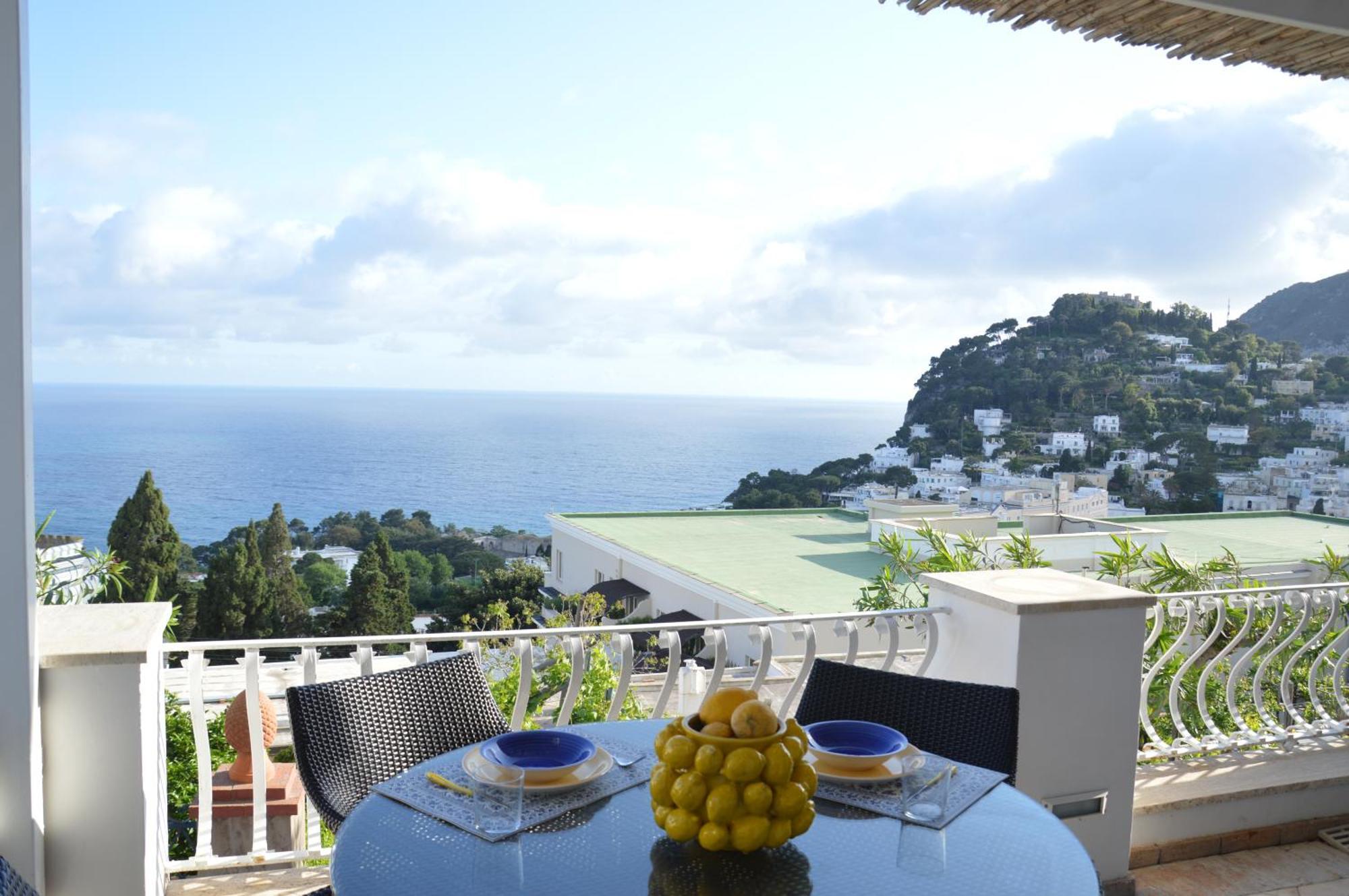 Villa La Panoramica 3 Camere 3 Bagni Capri Kültér fotó