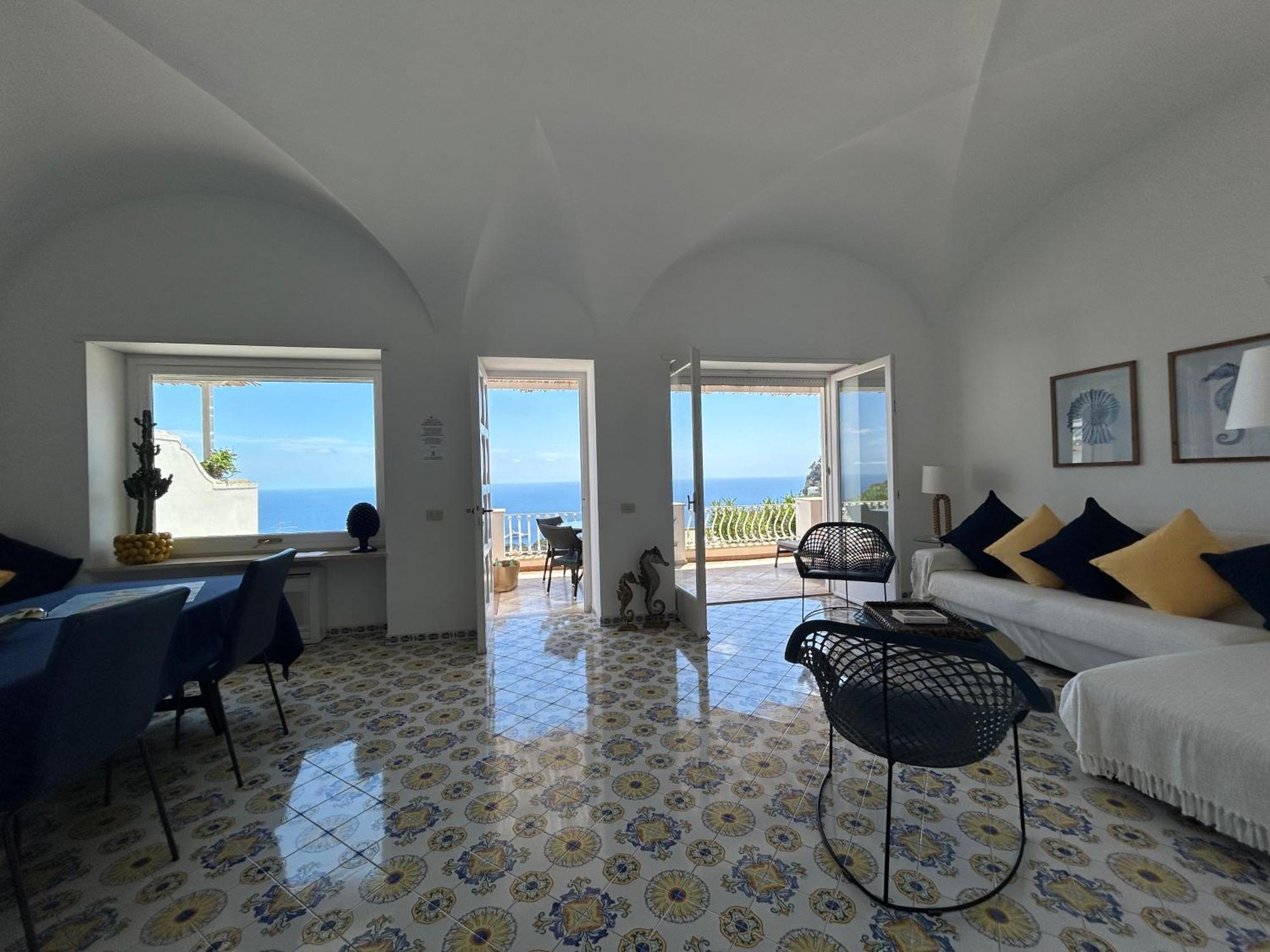 Villa La Panoramica 3 Camere 3 Bagni Capri Kültér fotó