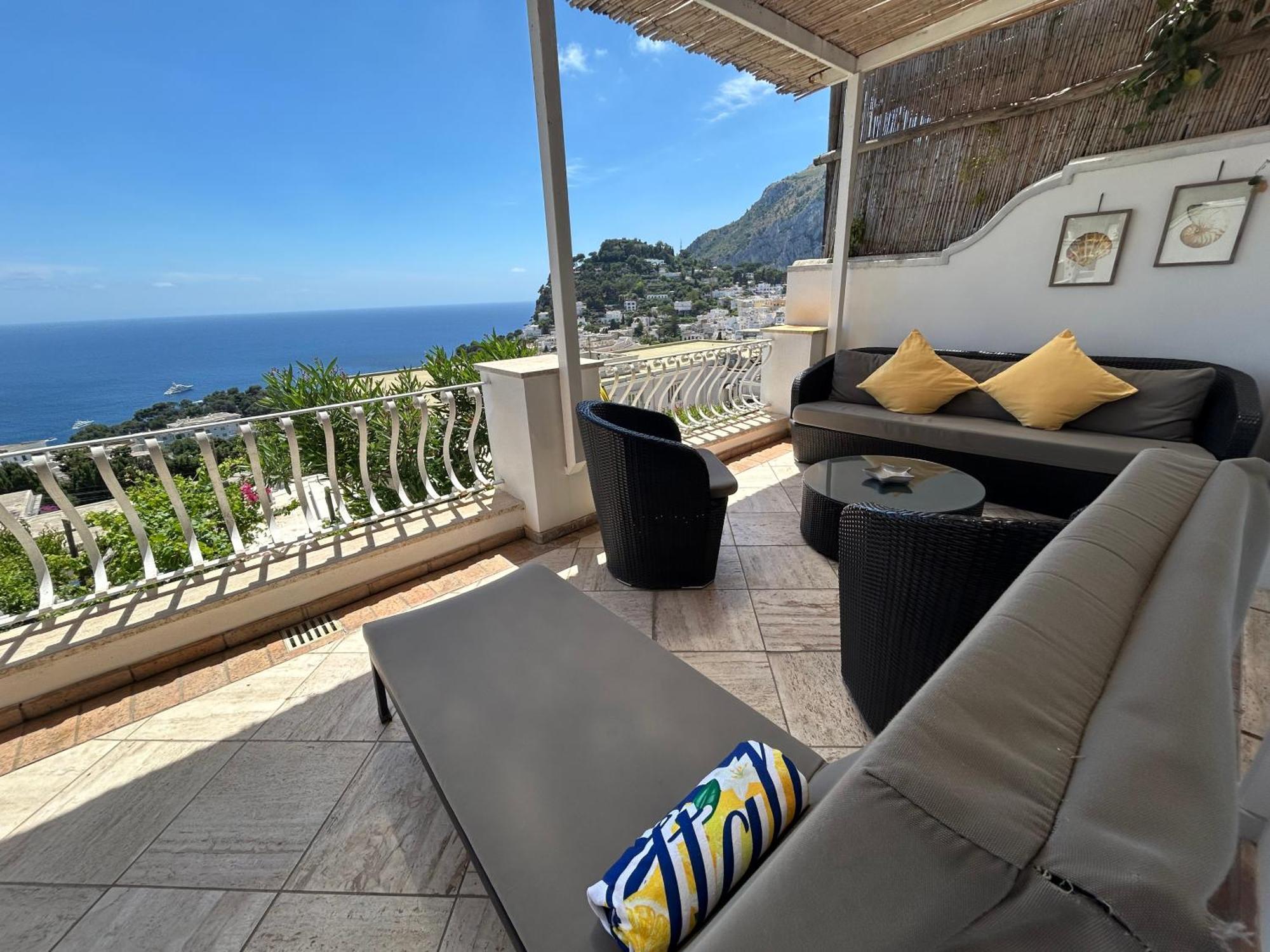 Villa La Panoramica 3 Camere 3 Bagni Capri Kültér fotó